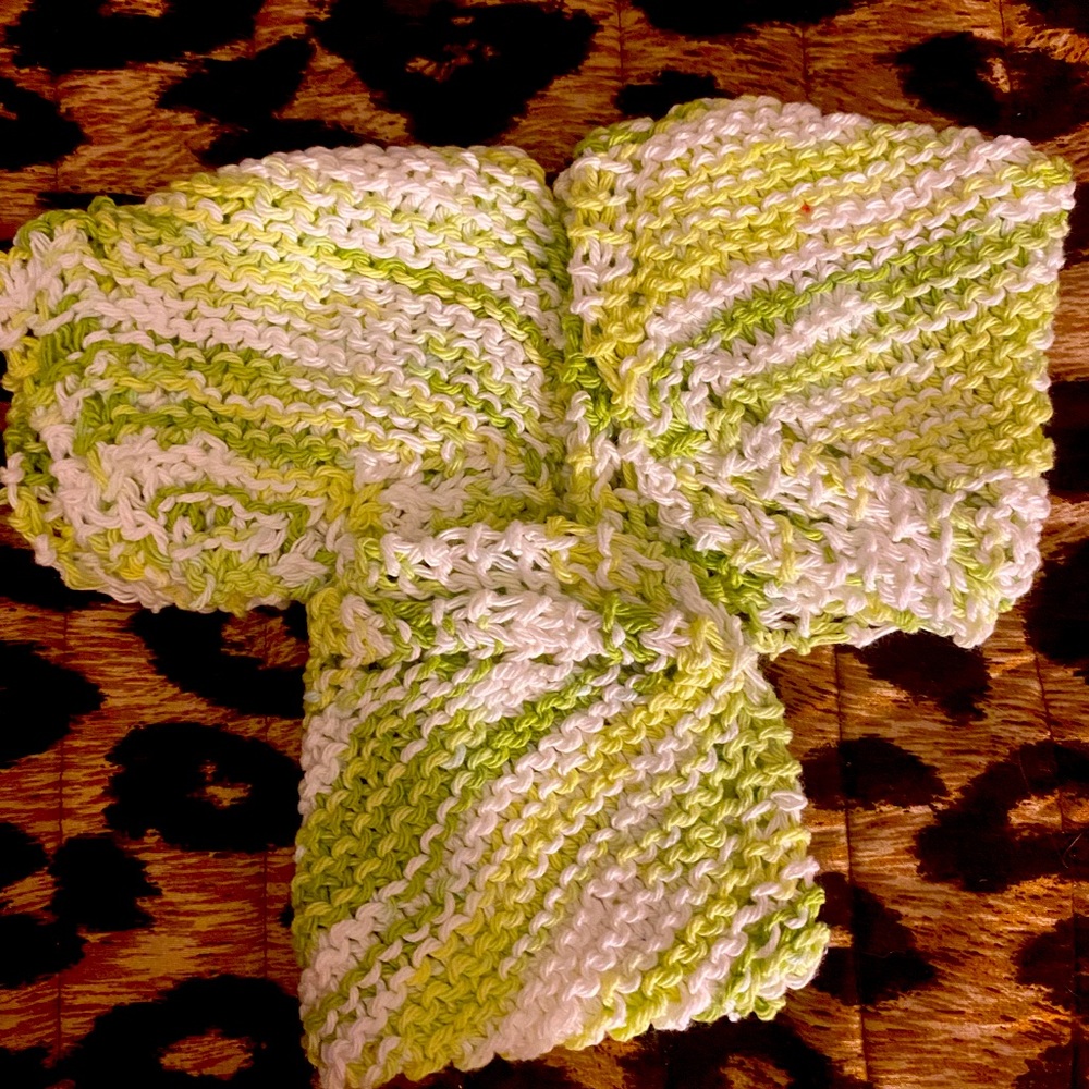 Handmade dish cloths